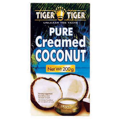 Tiger Tiger Creamed Coconut 40x200g