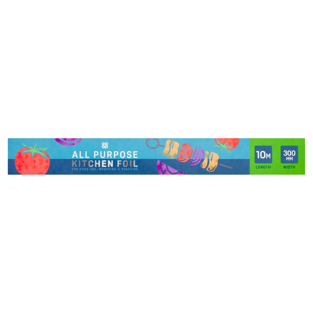 Co-op Strong Kitchen Foil, 10m x 300mm
