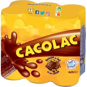 Cacolac Chocolate Drink Cans 6x25cl