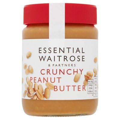 Waitrose Essential Crunchy Peanut Butter, 340g