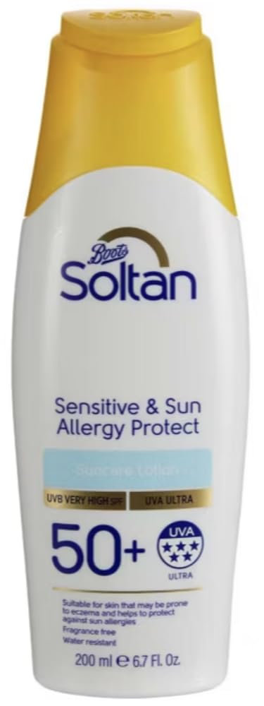 Soltan Sensitive & Sun Allergy Protect Lotion SPF50+ 200ml