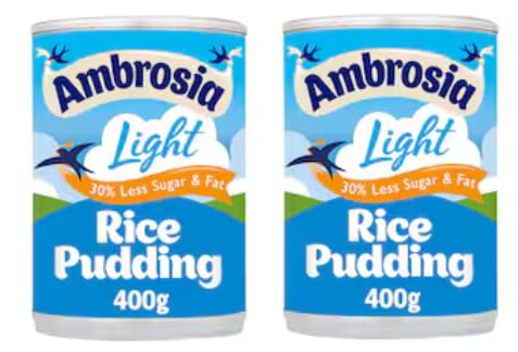 Ambrosia Light Rice Pudding