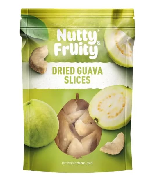 Nutty and Fruity Dried Guava Slices, 680g