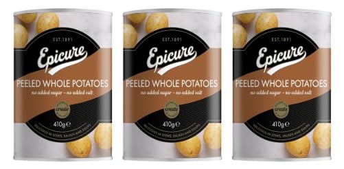 Epicure Peeled Whole Potatoes, Pack of 3
