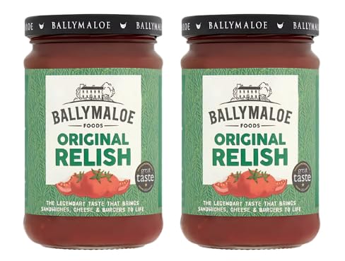 Ballymaloe Relish, Legendary Tomato Condiment for Sandwiches, Cheese and Burgers - (Pack of 2)