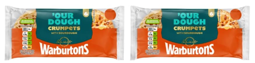 Warburtons 'Our Dough Crumpets with Sourdough