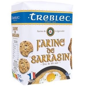 TREBLEC Farine de Sarrasin, Buckwheat Flour, Farine de Légende, 1kg