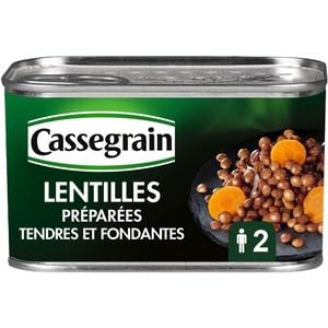 Cassegrain Lentils Cooked with Carrots and Onions (1/2) 425 ml