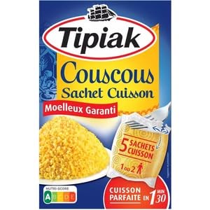 Tipiak Couscous Sachet Cuisson, 5 Cooking Sachets