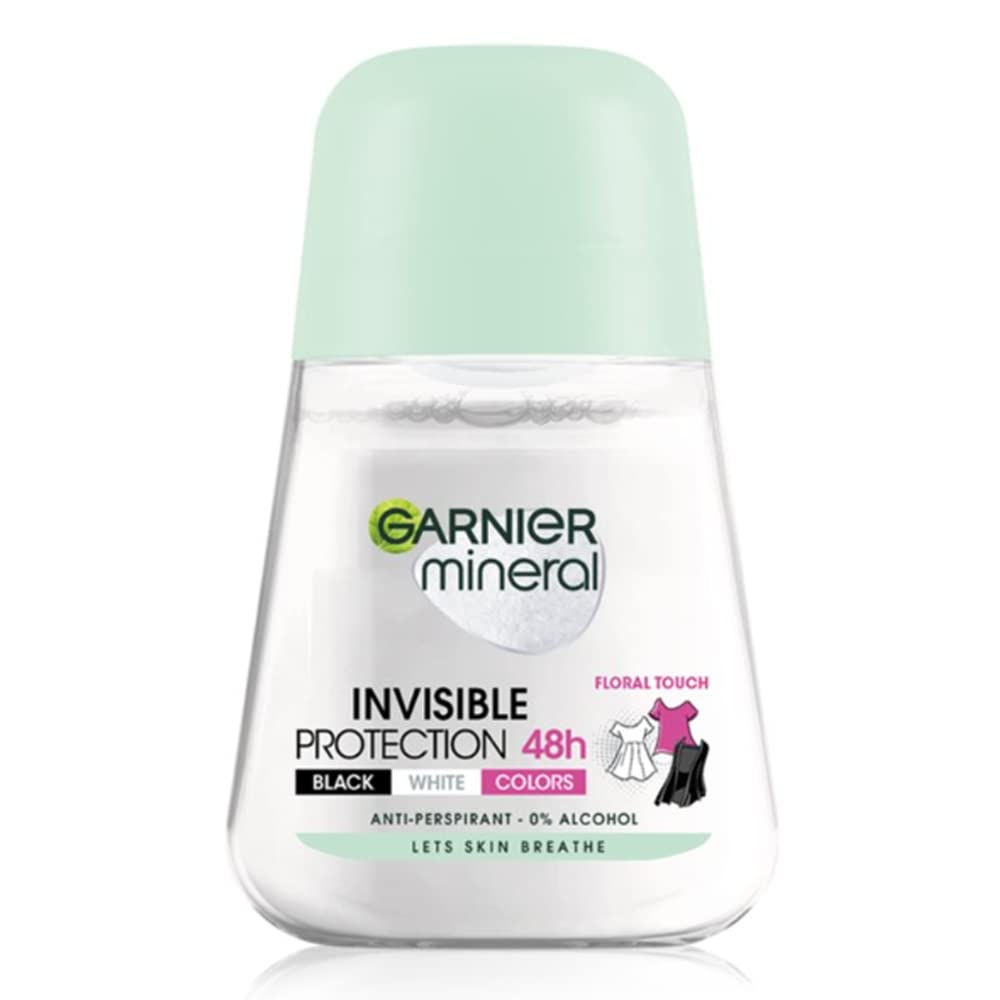 Garnier Mineral Invisible Black, White & Colours 48H Anti-Perspirant Deodorant 50ml