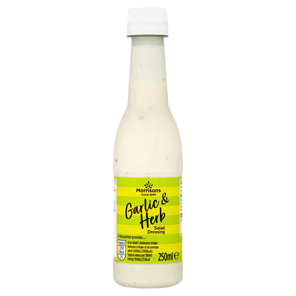 Morrisons Garlic & Herb Dressing, 250ml