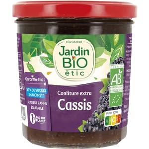 Jardin Bio Confiture Cassis 320g