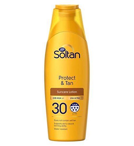 Soltan Protect & Tan Lotion - SPF30, 200ml