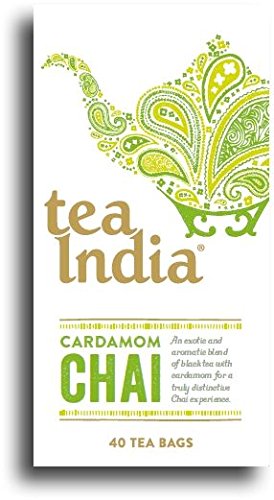 Tea India Cardamom Chai 40bag (Pack of 2)