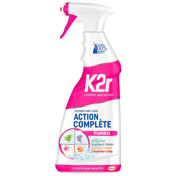 K2R Action Complete Pre-Wash Stain Remover 750ml