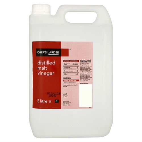 Chef's Larder Distilled Malt Vinegar 5ltr