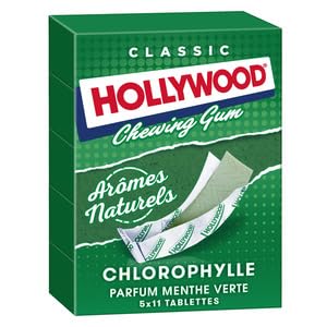 Hollywood Chewing Gum Chlorophyll Tablets x5 155g