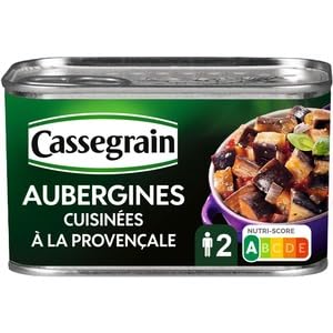 Cassegrain Aubergines Cuisinees 375g