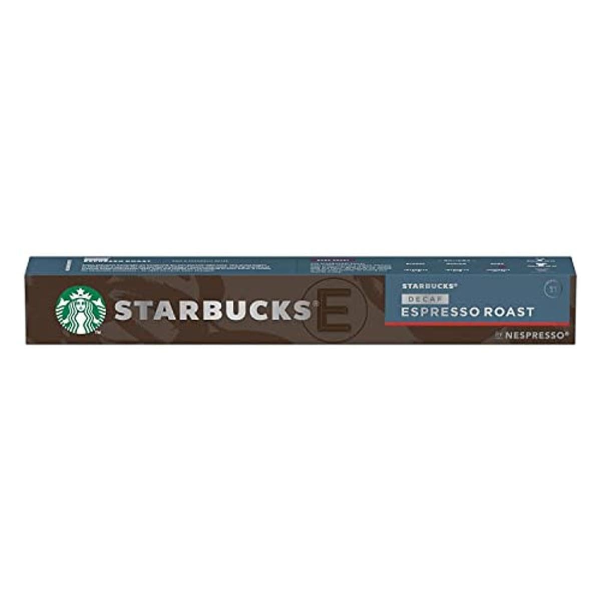 Starbucks Decaf Espresso Roast by Nespresso Coffee Pods 10 57g