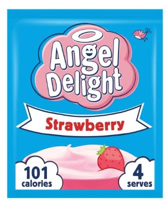 Angel Delight Strawberry Flavour Dessert Mix - Pack of 3