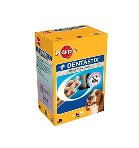 Pedigree DentaStix Medium - Oral Hygiene Snacks for Medium Dogs (28)