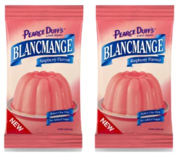 Pearce Duff's Blancmange Raspberry Flavour, Dessert Mix - (2 Pack)