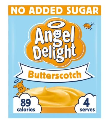 Angel Delight Butterscotch, No Added Sugar - Pack of 6