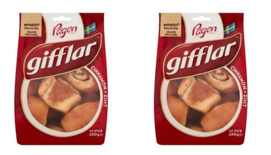 Pagen gifflar™ Cinnamon Buns, Without Palm Oil - Pack of 2