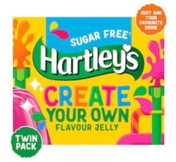 Hartley's Sugar Free Create Your Own Flavour Jelly, Pack of 4