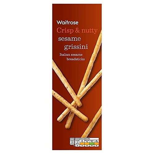 Waitrose Grissini Breadsticks Sesame Seed 125g