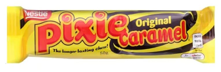 Nestlé Pixie Original Caramel Chew Bar, 50g