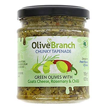 Olive Branch - Tapenade G/Cheese, R/Mary/Chil 180g