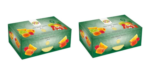 New Berry Fruits Jewels Fruit Flavoured Candy, Assorted Flavours, Pack of 2