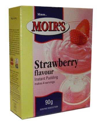 Moir's Instant Pudding, Strawberry Flavour, Makes 4 Servings, 90g