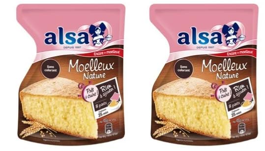 Alsa Soft Ready-to-Bake Plain Cake (Doypack), Pack of 2