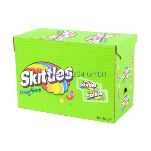 Skittles Crazy Sours (36x45g)