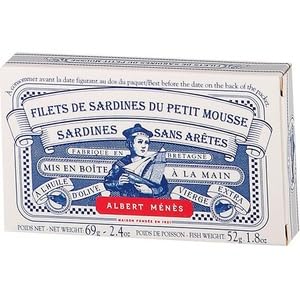 Albert Ménès Sardine Fillets in Extra Virgin Olive Oil, 69g