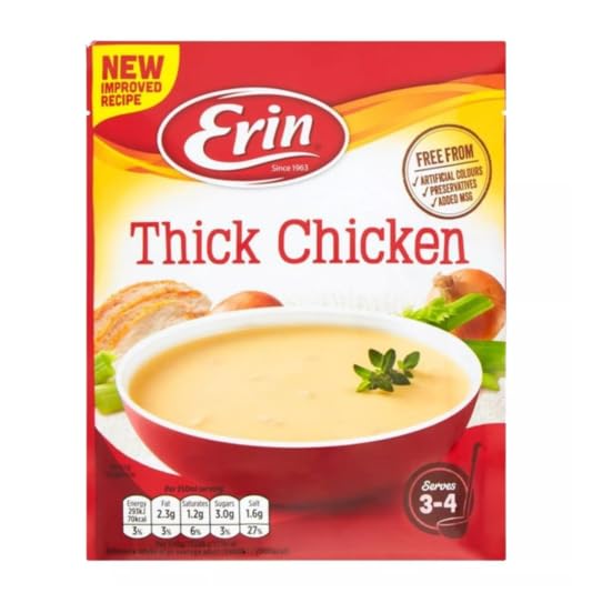 Erin Thick Chicken Soup, New Improved Recipe, Free from Artificial Colours, Preservatives and Added MSG, 70g