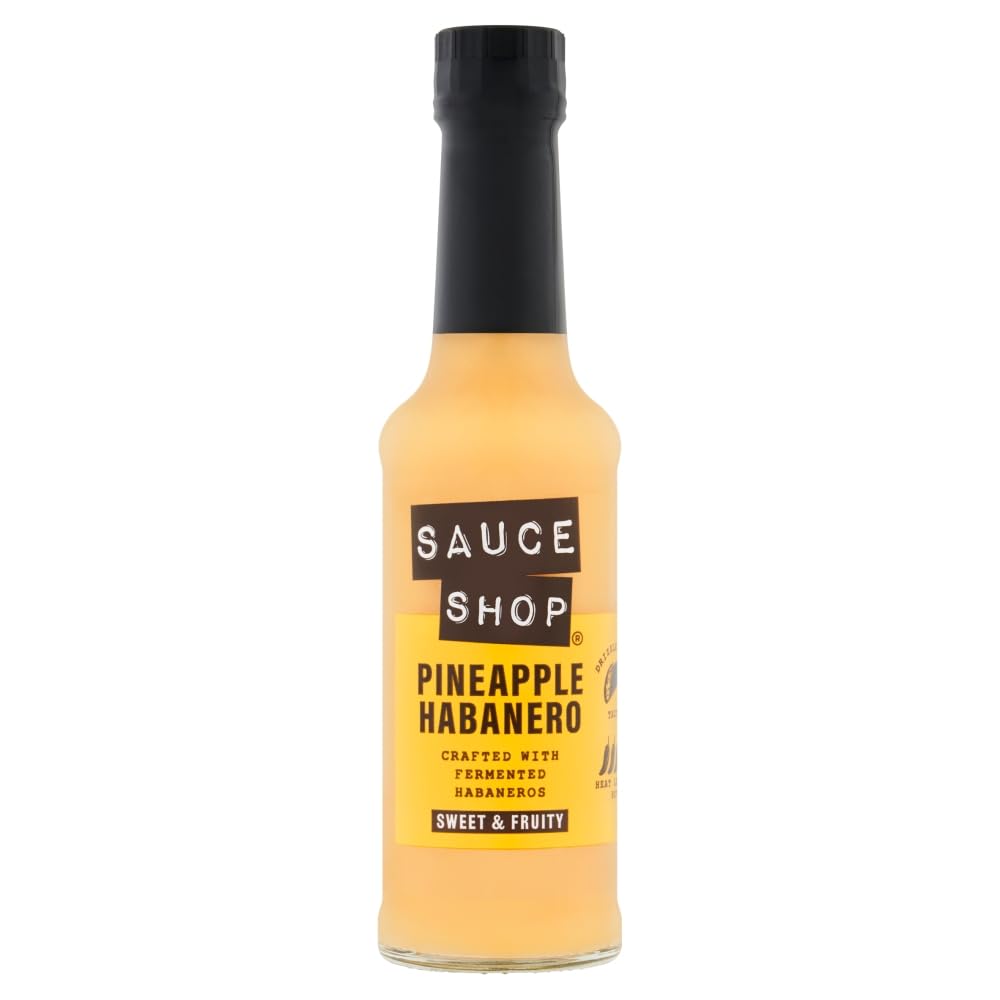 Sauce Shop Burnt Pineapple Hot Sauce, 160g