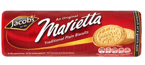 Jacob's Marietta Traditional Plain Biscuits, 200g