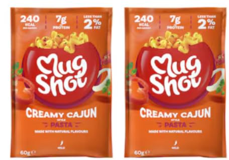 Mug Shot Creamy Cajun Style Pasta, Pack of 2