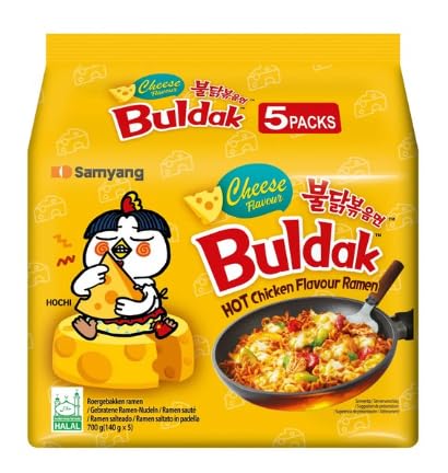 Samyang Buldak Hot Chicken Flavour Ramen, Cheese Flavour