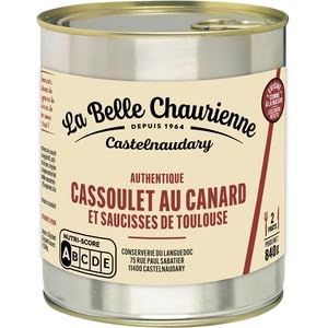 La Belle Chaurienne Cassoulet au Canard 840g