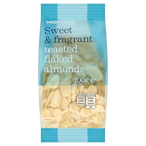 Toasted Flaked Almonds Waitrose 100g