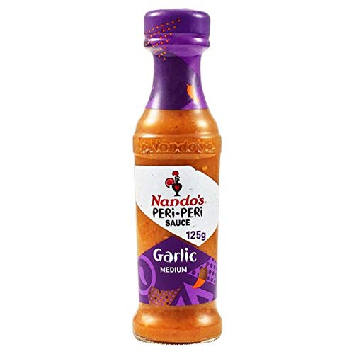 Nando's Peri-Peri Sauce Selection Hot, Lemon & Herb, Garlic 125g Each