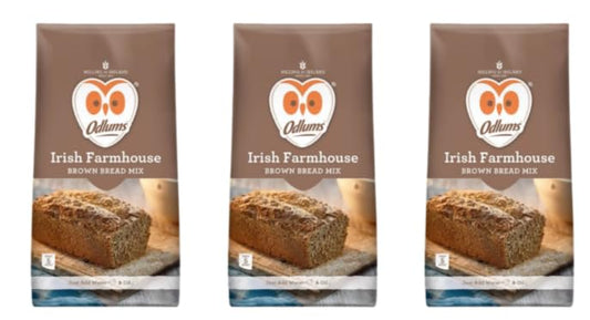 Odlums Irish Farmhouse Brown Bread Mix, Pack of 3