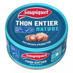 Saupiquet Le Thon Entier Nature 140g