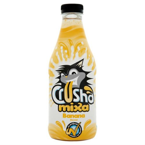 Crusha Mixa Banana Flavour 1 Litre