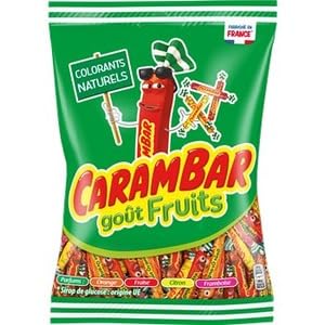 Carambar Mixed Fruits (Strawberry, Raspberry, Lemon And Orange) 320g