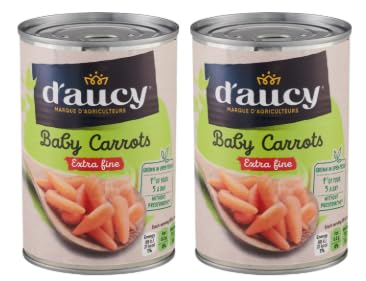 D'aucy Baby Carrots Extra Fine, Pack of 2